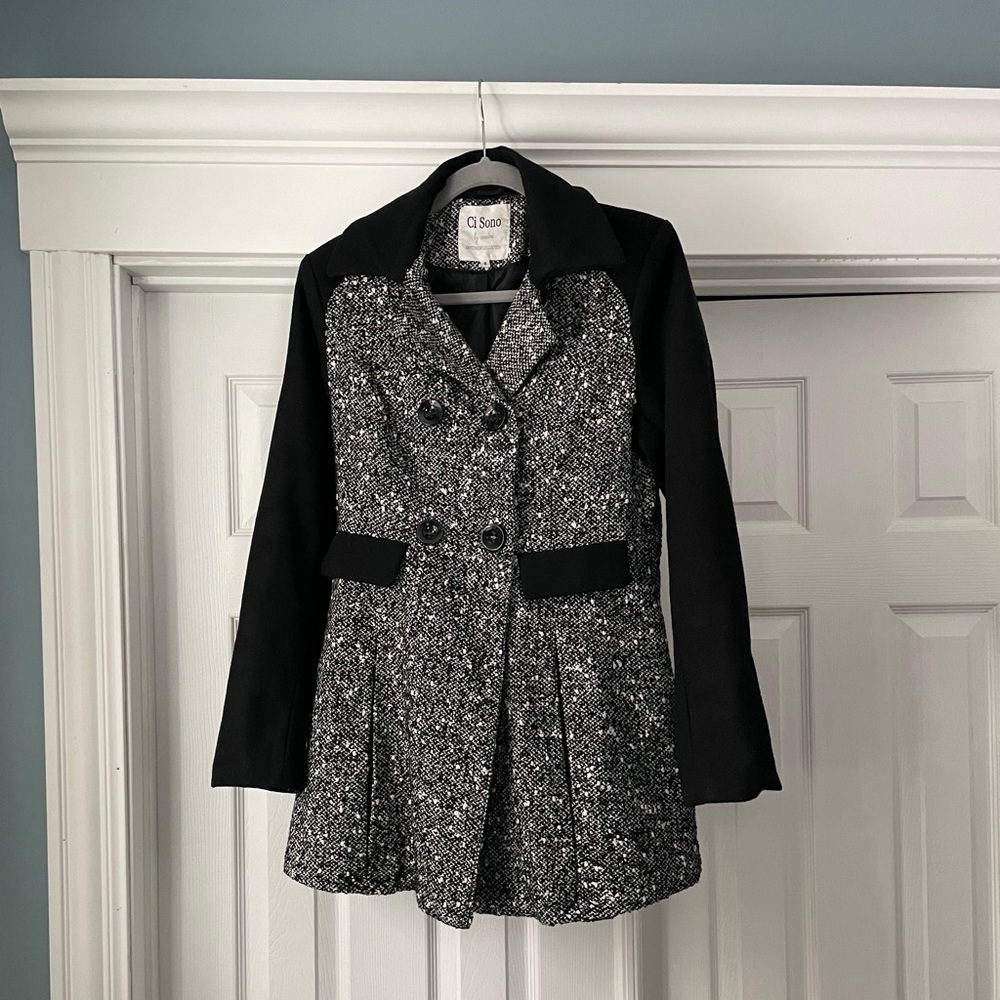 Fitted Double Breasted Jacket